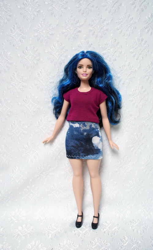 Komplet pro Barbie 2016 - curvy - baculku — foto 3