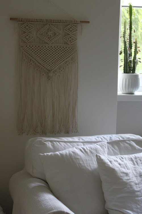 Velká macramé závěsná dekorace-objednávka — foto 6