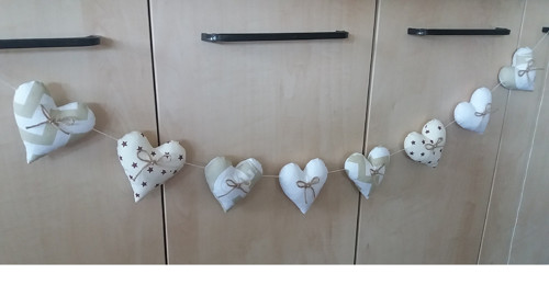 Srdíčková girlanda — foto 2
