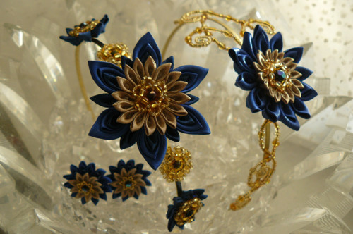 Souprava kanzashi — foto 2