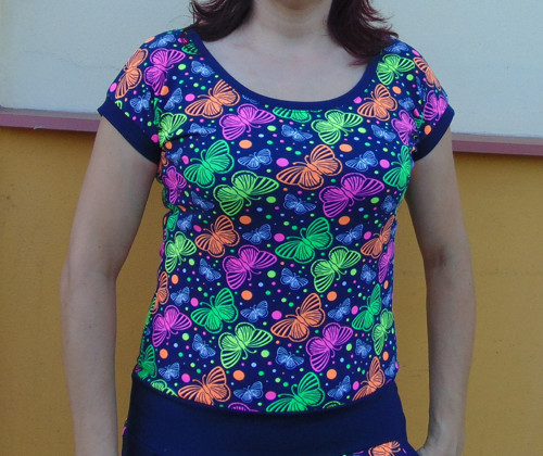 Šaty Neonoví motýlci — foto 2