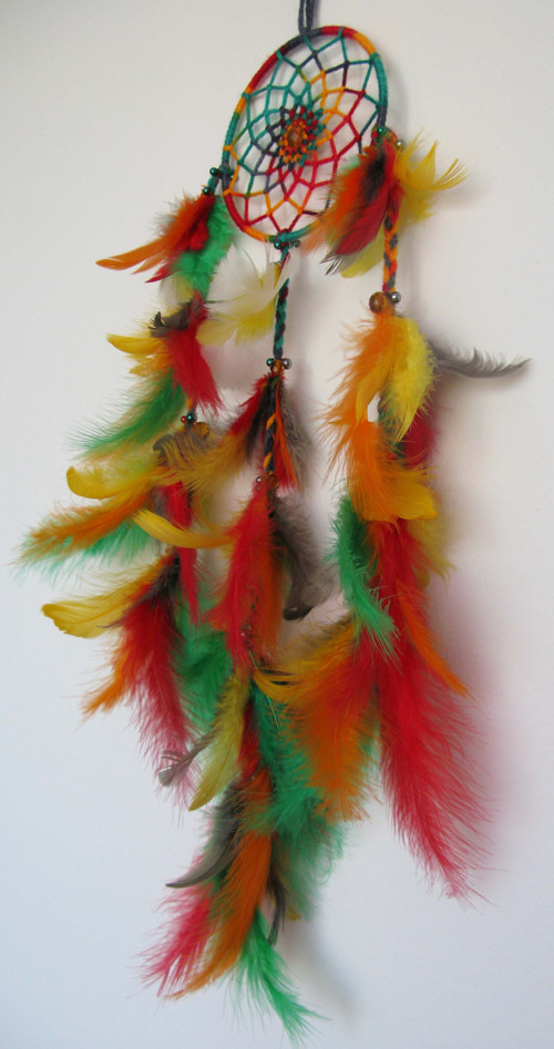 Lapač snů - "Barva kouzel" 12 cm — foto 5