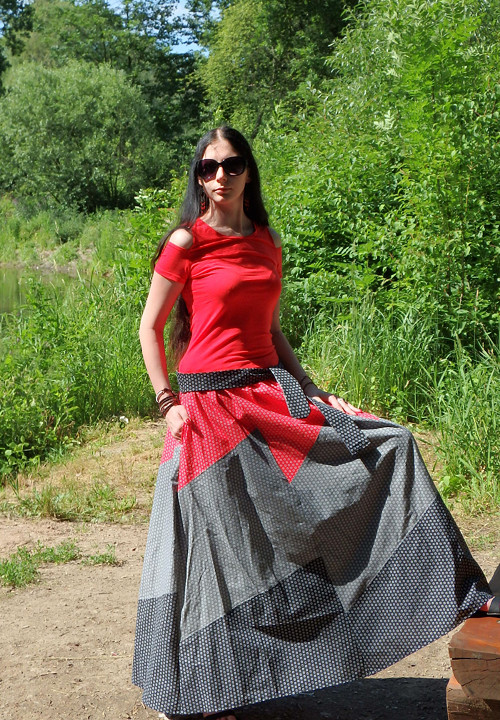 Tříbarevná maxi — foto 5