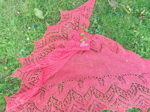 Červený - merino extrafine+hedvábí — foto 6
