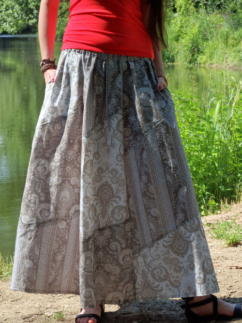 Dílková šedá maxi — foto 4