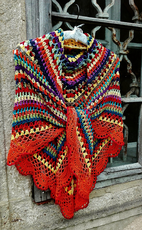 Háčkovaný kaleidoskop - slunce pálí — foto 3