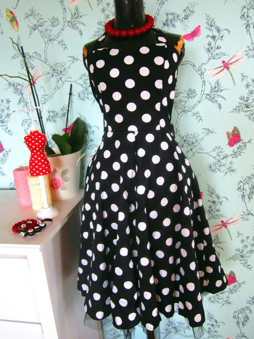 Šaty retro dots — foto 4