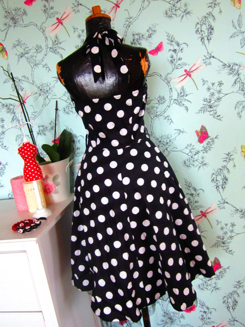 Šaty retro dots — foto 5