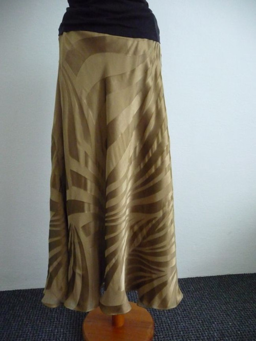 Sukně Goldie hedvábná M,L — foto 2