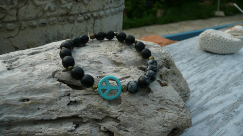 Peace Unisex - Onyx, Obsidian — foto 2