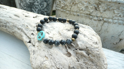 Peace Unisex - Onyx, Obsidian — foto 3
