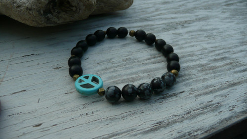 Peace Unisex - Onyx, Obsidian — foto 4