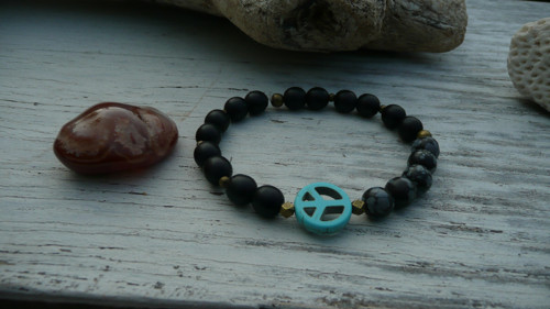 Peace Unisex - Onyx, Obsidian — foto 5