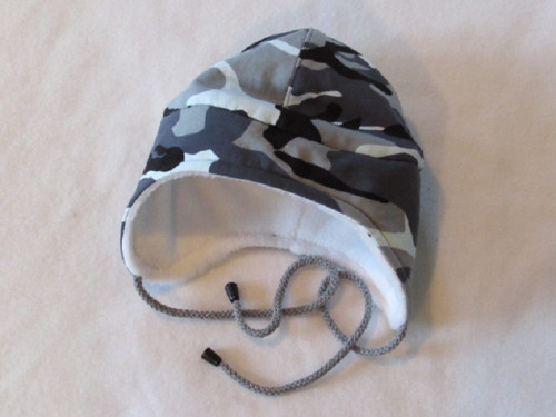 Dětská ušanka maskáč vel. 48 cm DO165 — foto 2