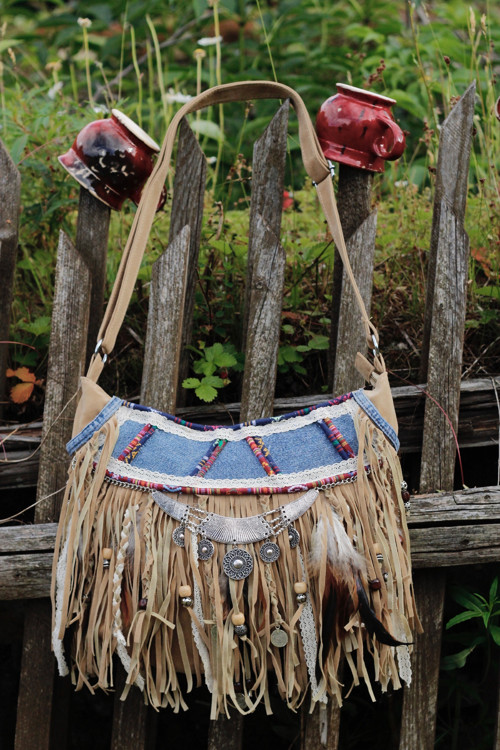 Kabelka v indiánskom Boho hippie style — foto 3