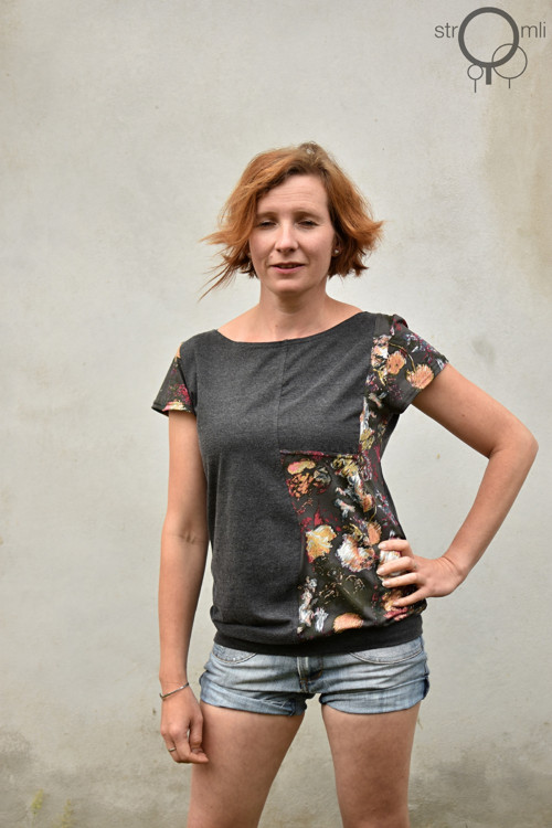 Šedé kombinované, vel. XL — foto 2