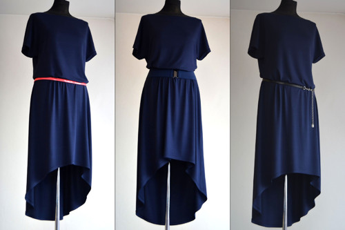 Maxišaty/Maxidress Deep Blue — foto 3