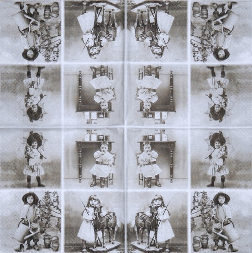 Ubrousek vintage - dívky — foto 2