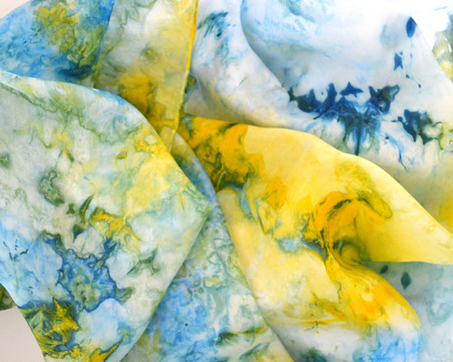 Písečná pláž - hedvábí 180x45 — foto 2