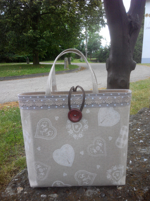 Taškokošík WHITE HEARTS:-) — foto 2