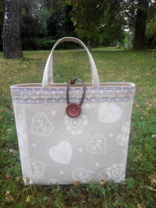Taškokošík WHITE HEARTS:-) — foto 3