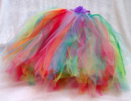 Duhová TUTu sukýnka — foto 2