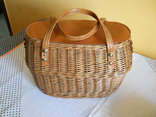 Proutěný košík - taška — foto 2