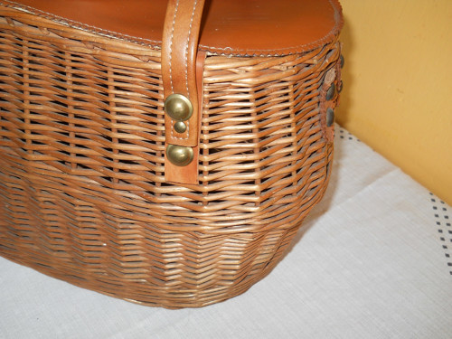 Proutěný košík - taška — foto 3