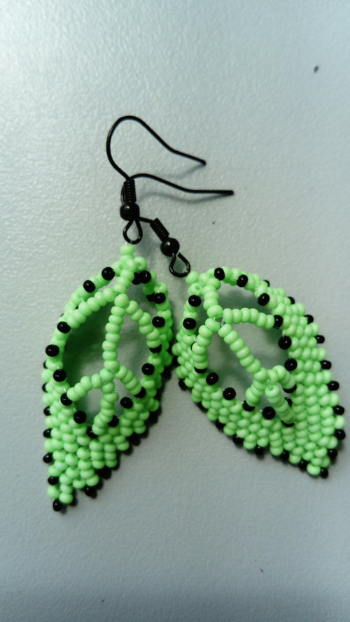 Náušnice UV Green Leaf — foto 4