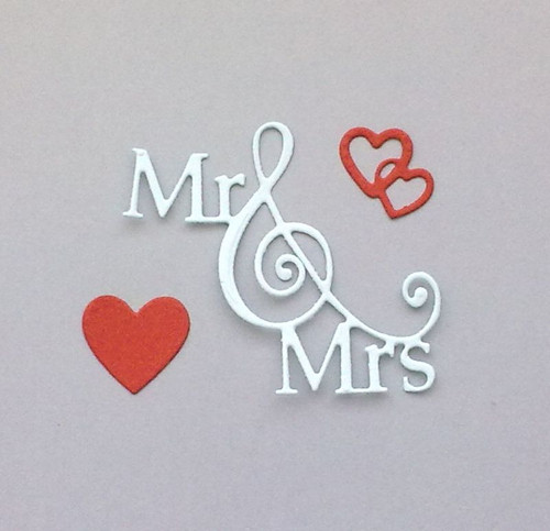 Výsek - Mr and Mrs - barva dle přání — foto 2