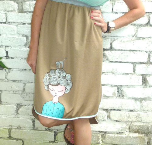 JACQUELINE - oversize ruční malba — foto 3