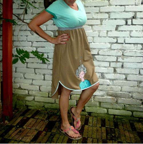 JACQUELINE - oversize ruční malba — foto 4