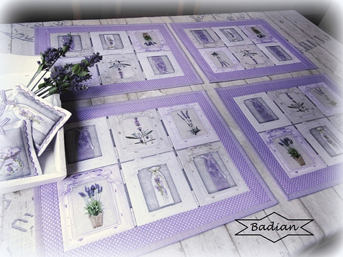 Lavender - prostírky 4ks — foto 2