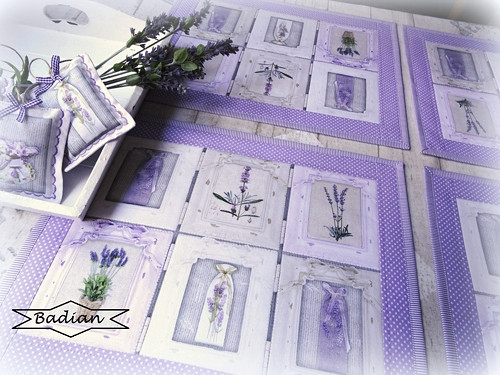 Lavender - prostírky 4ks — foto 3