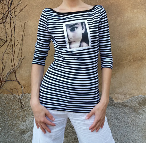 Pruhované S Audrey - S — foto 2