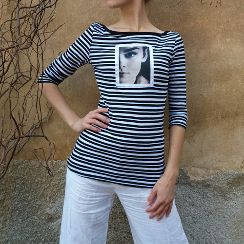 Pruhované S Audrey - S — foto 5