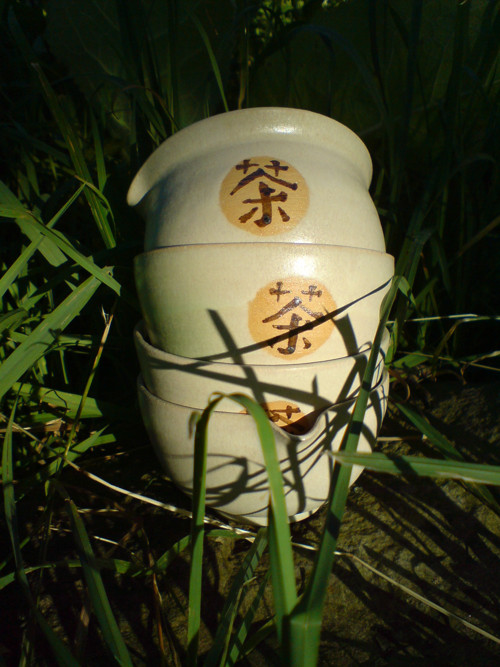 Set gaiwan se znakem čaje — foto 2