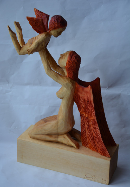 Škloa létání-žena — foto 3
