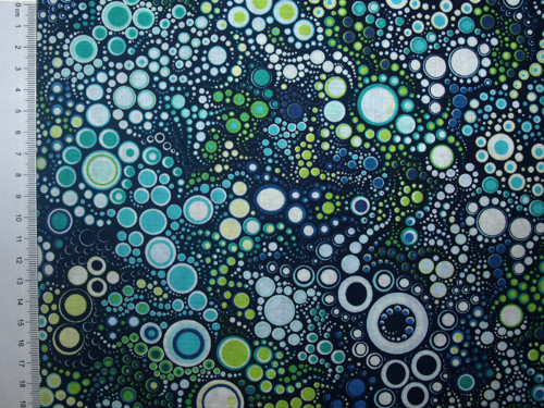 Bavlnená látka Effervescence - Ocean — foto 2