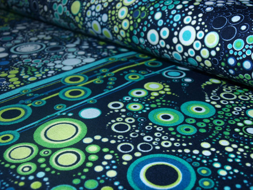Bavlnená látka Effervescence - Ocean — foto 3