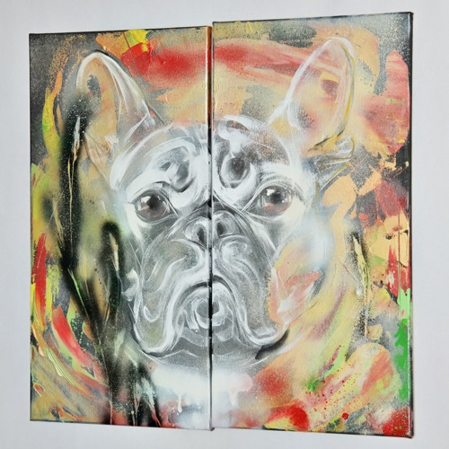 Frenchie na druhou....obraz — foto 2