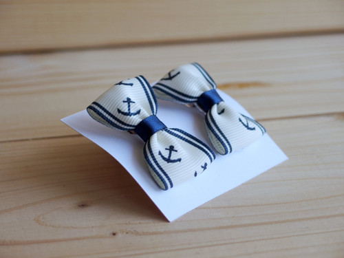 Mini sponky 2ks - námořnické — foto 2