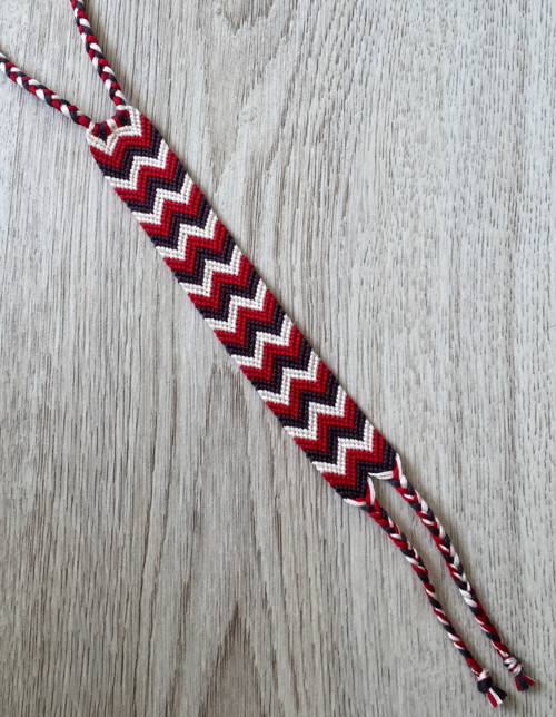 Červenošedý chevron — foto 3