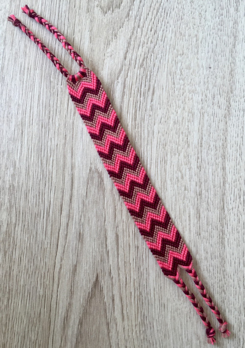 Růžovovínový chevron — foto 3