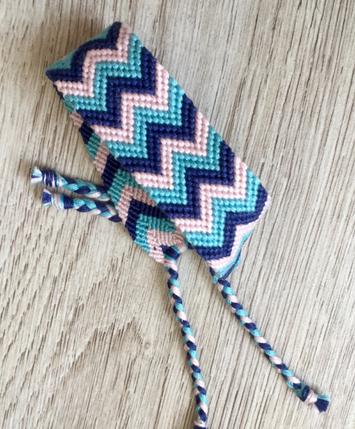 Modravý chevron — foto 4