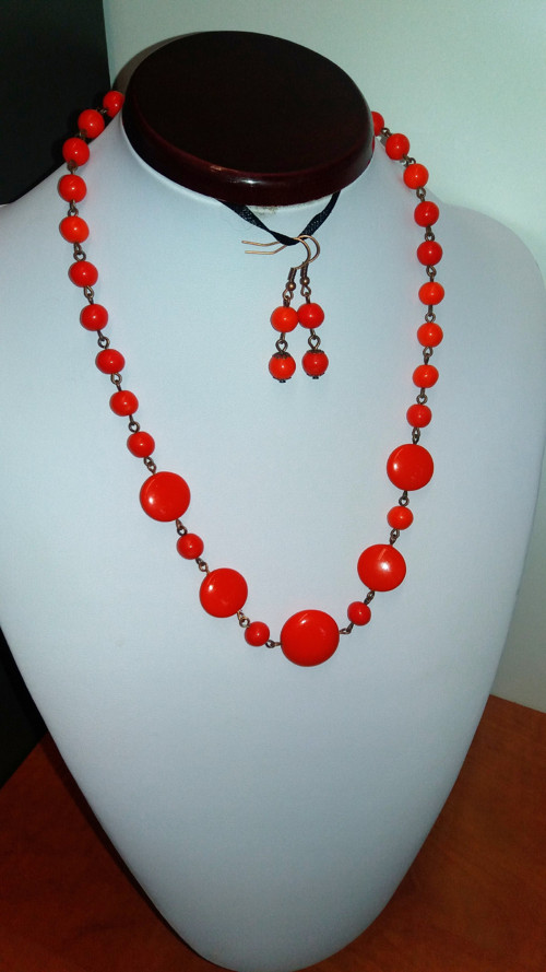 Korále „Lentilky“ délka 53 cm — foto 5