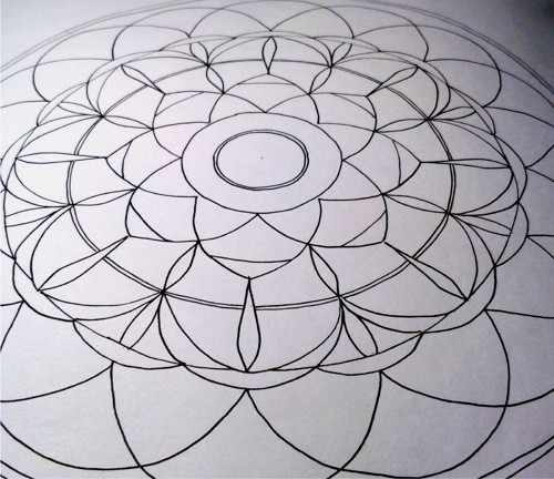 Mandala k vybarvení velká 8 — foto 2