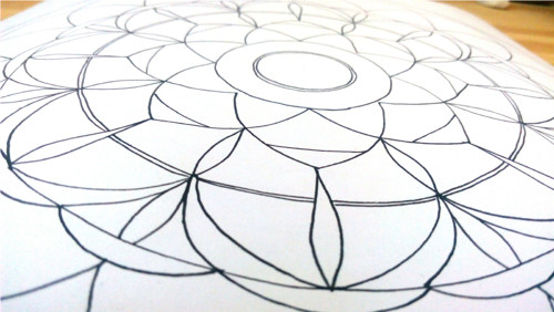 Mandala k vybarvení velká 8 — foto 3