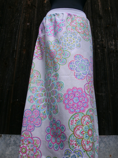 Grey mandala - maxi suknice — foto 2