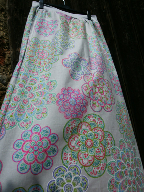 Grey mandala - maxi suknice — foto 4